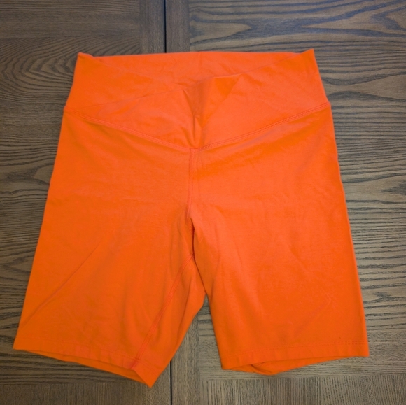 Old Navy Orange Biker Shorts - Picture 1 of 5